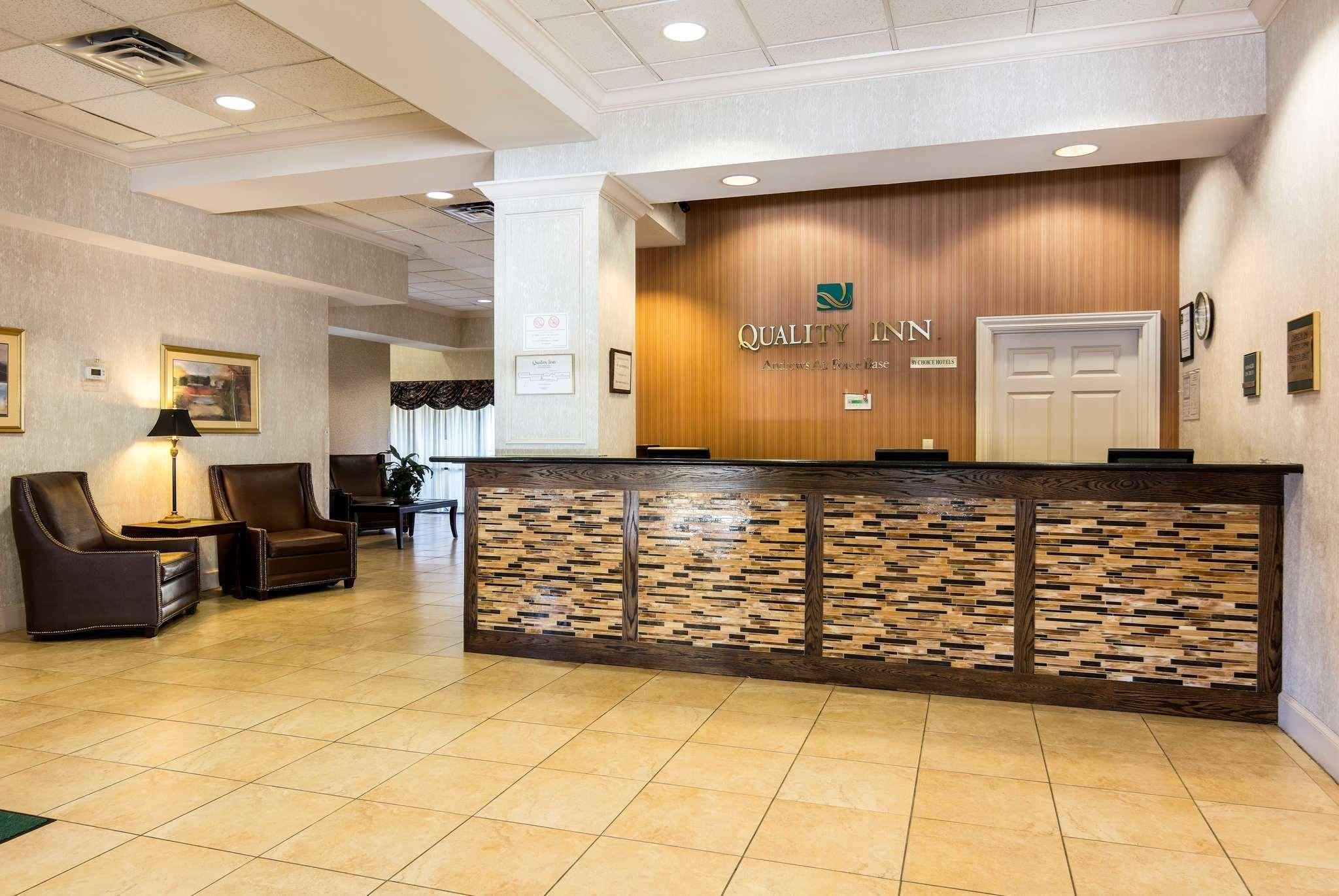 קאמפ ספרינגס Quality Inn Near Joint Base Andrews-Washington Area מראה חיצוני תמונה